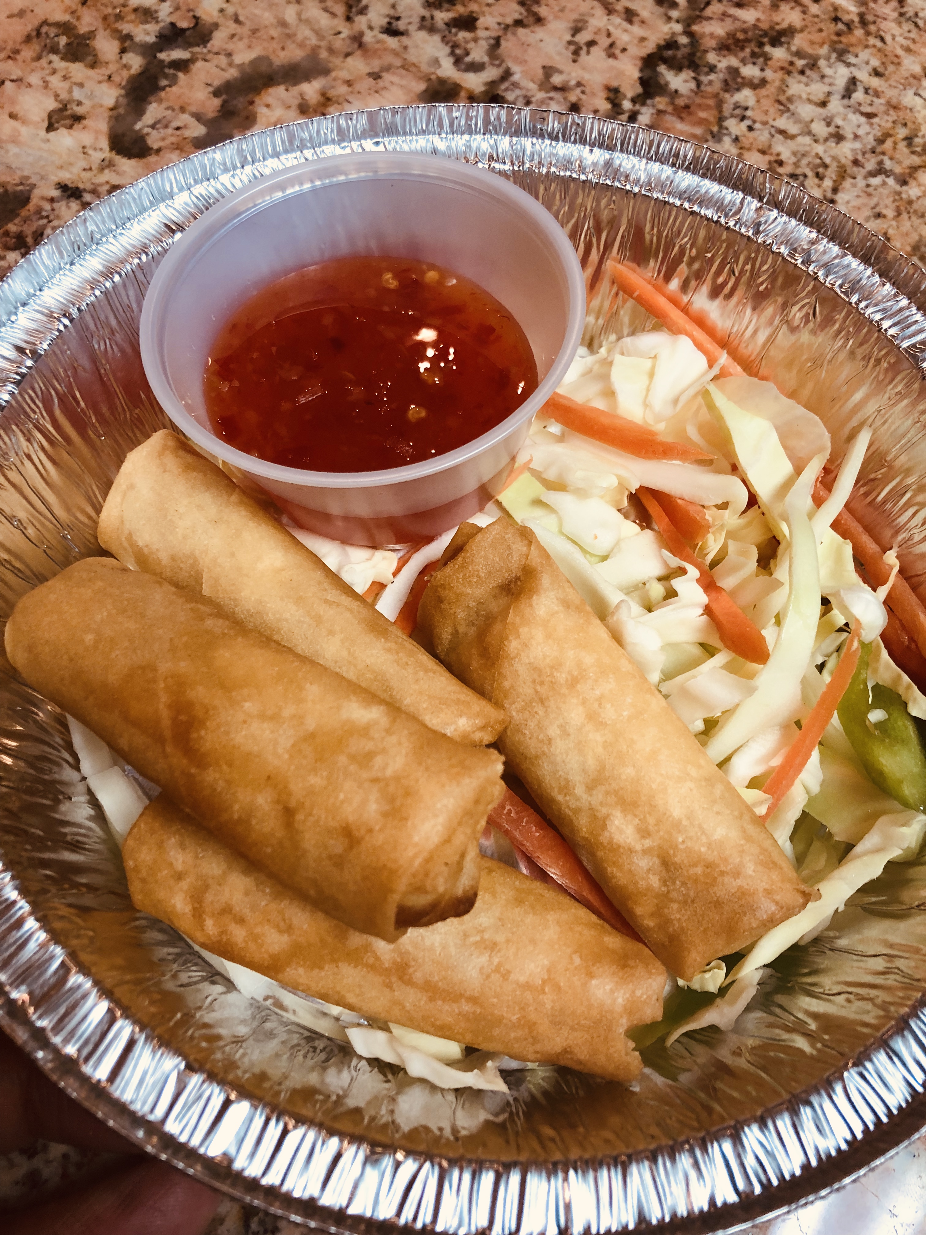 Order 3 Piece Spring Rolls food online from Indish Exotic Indian Restaurant Bar store, Brandywine on bringmethat.com