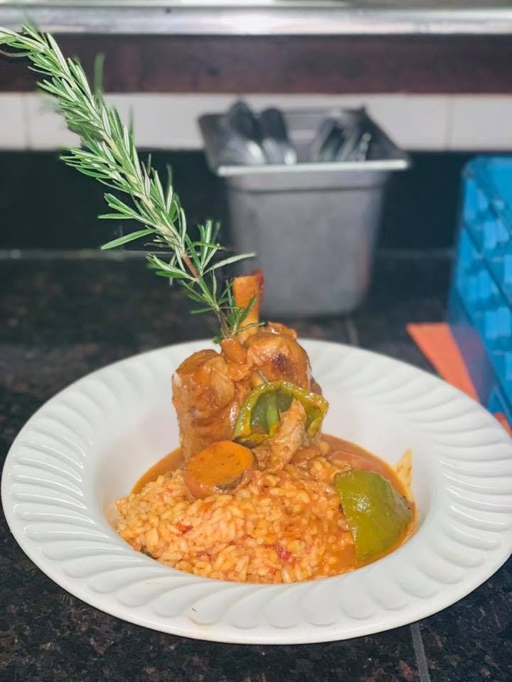 Order Osso Buco di Maile - Entree food online from Sapore Woodfire Pizza & Restaurant store, Ventnor City on bringmethat.com