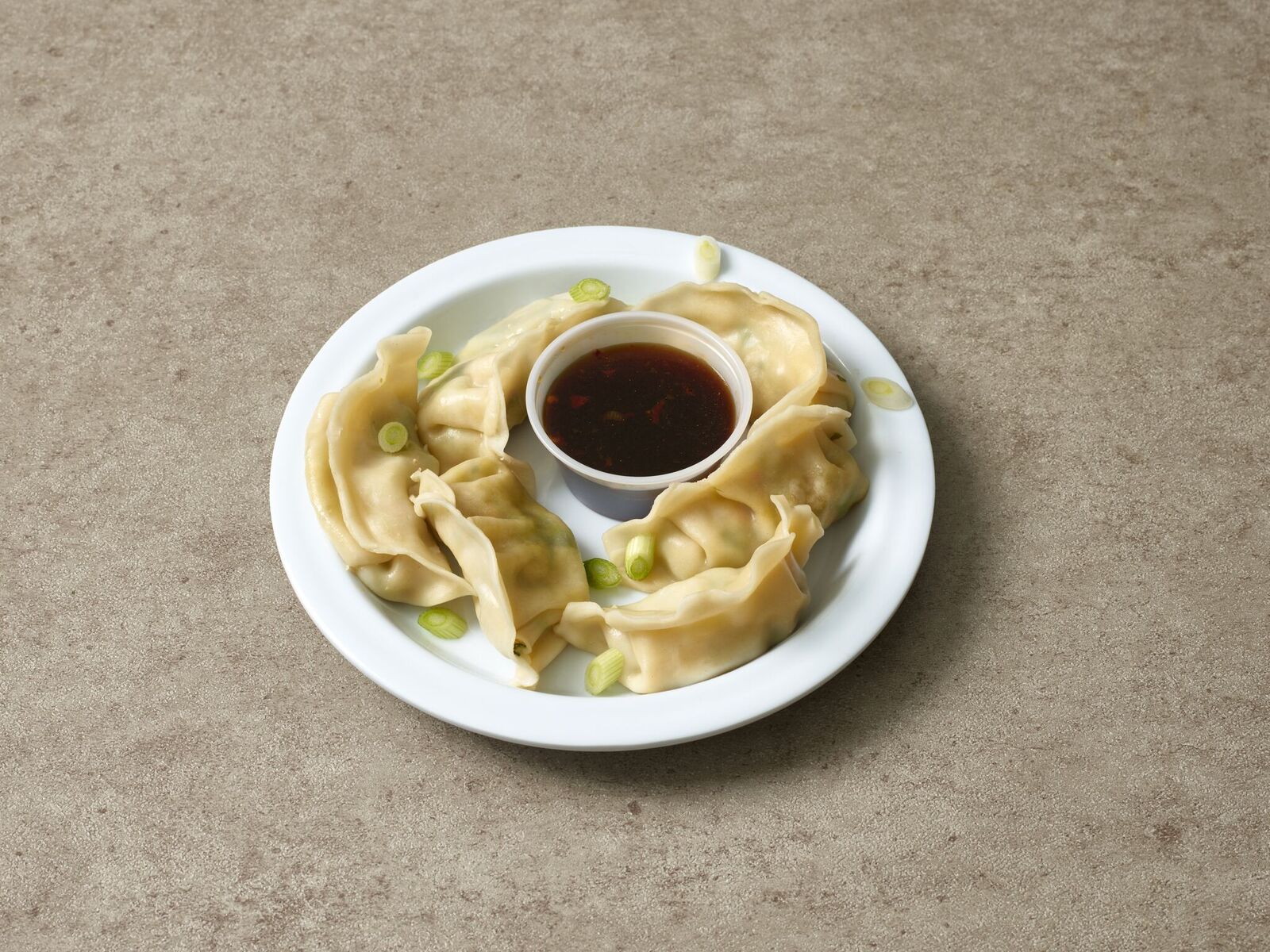 Order 6 Steamed Dumplings food online from Moongate Asian Grill store, Denver on bringmethat.com
