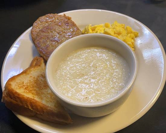 Order Pan Sausage Meal food online from Dessence Cafe store, East Point on bringmethat.com