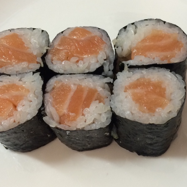 Order Sake Maki  food online from Irashai Sushi and Teriyaki store, Boston on bringmethat.com
