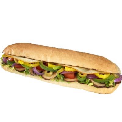 Order 12" Veggie Sub food online from Cottage Inn Pizza - Commerce store, Commerce on bringmethat.com