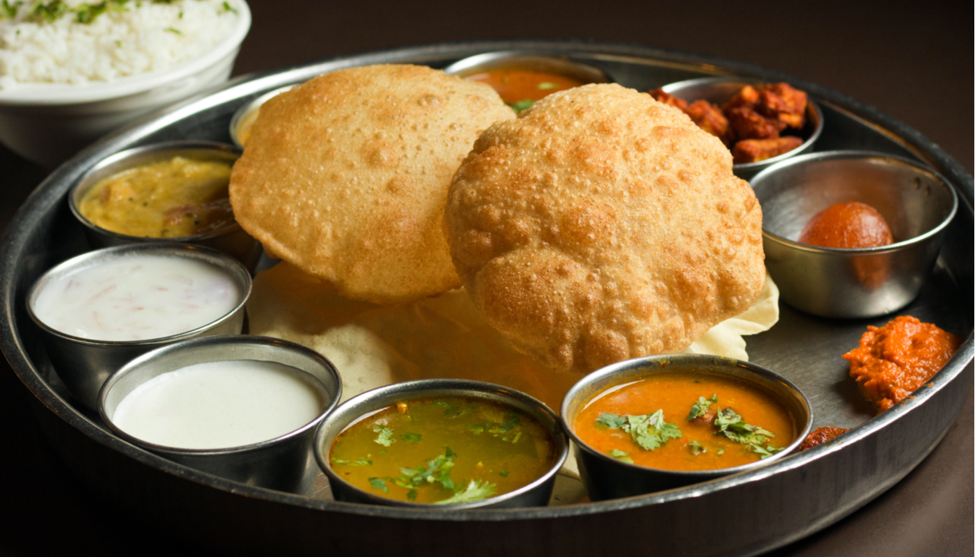 Order Poori Thali  food online from Andhra Mess store, Sunnyvale on bringmethat.com