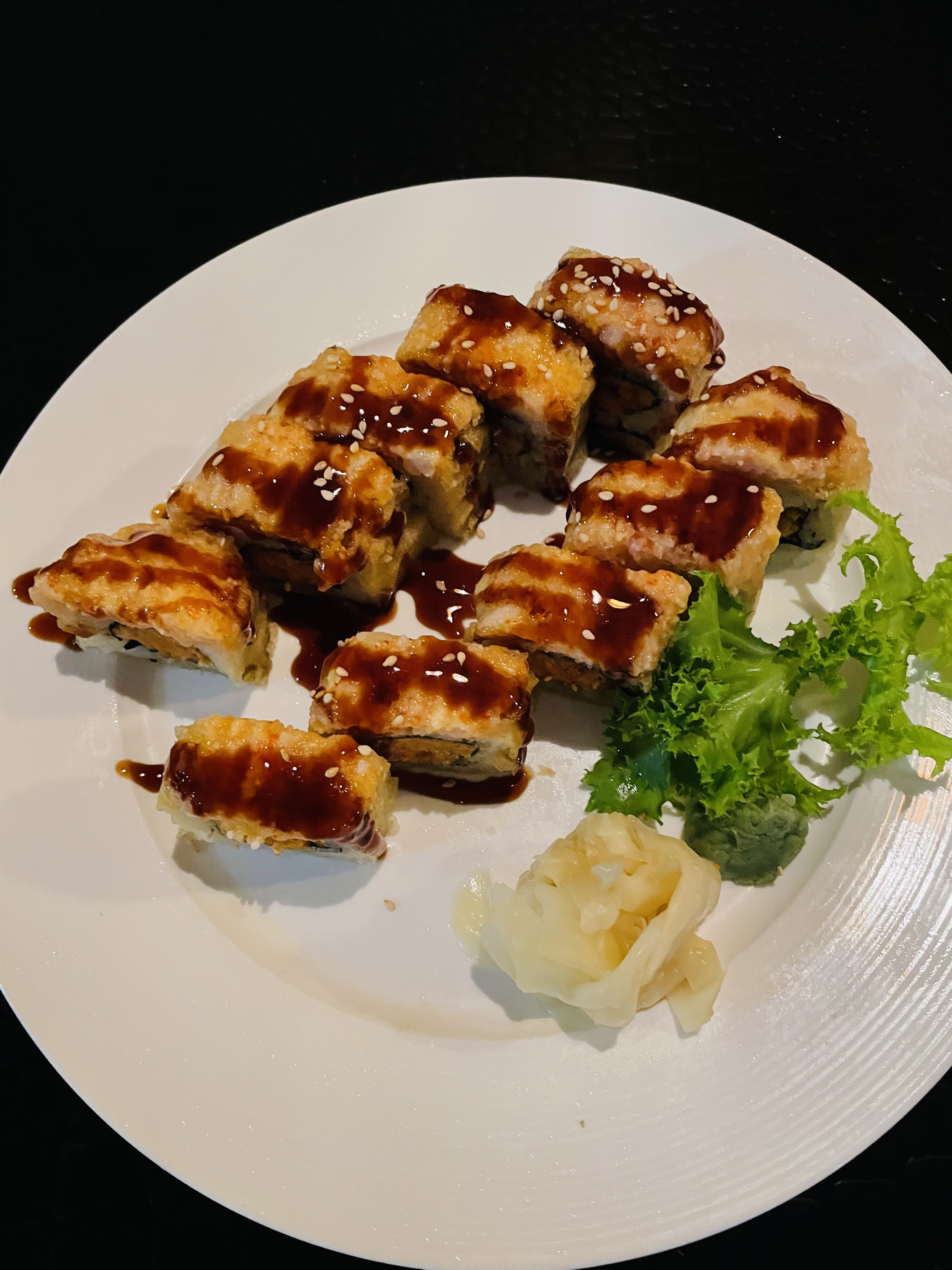 Order Godzilla Roll food online from Yama Fuji Sushi store, Briarcliff Manor on bringmethat.com