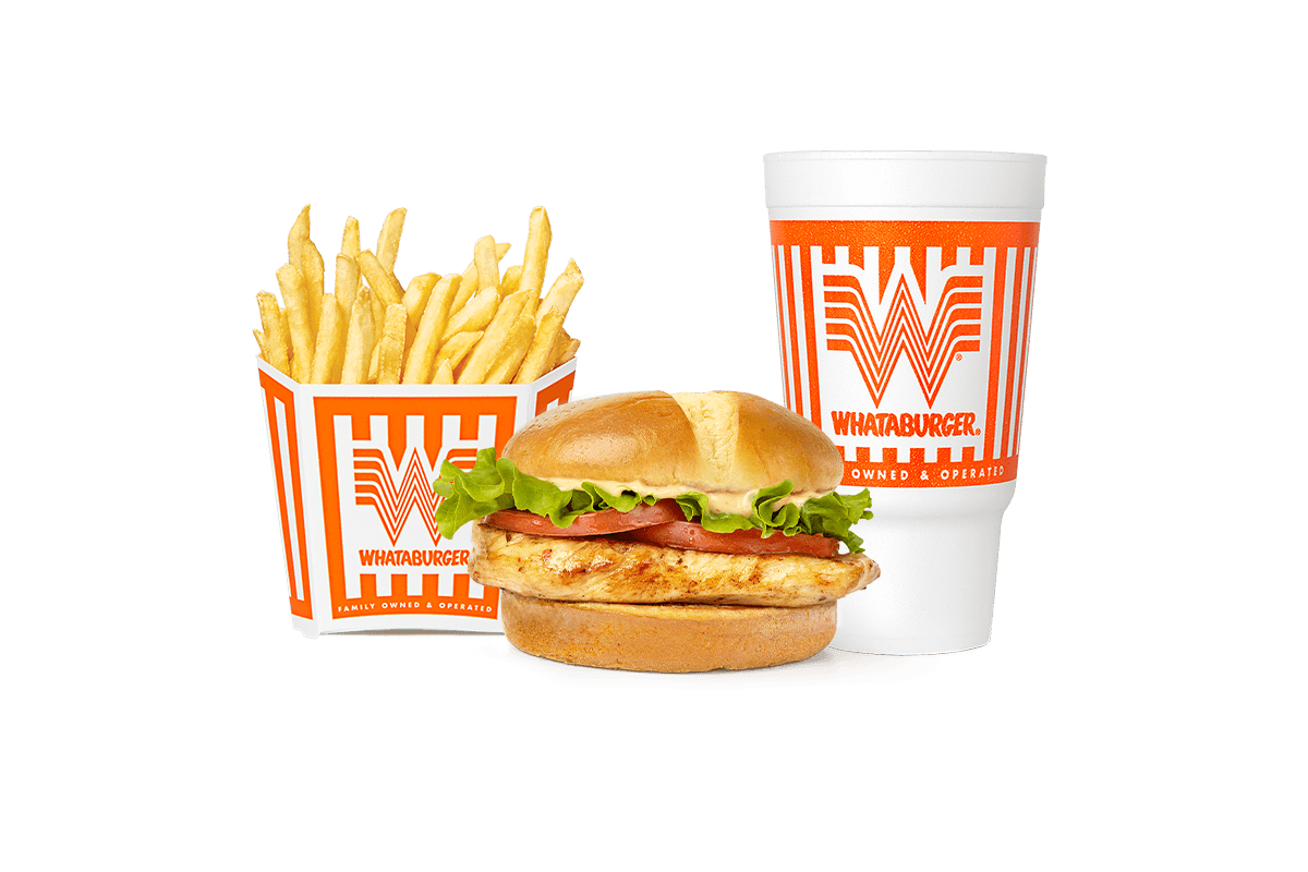 Order #11 Grilled Chicken Sandwich Whatameal® food online from Whataburger store, Corpus Christi on bringmethat.com