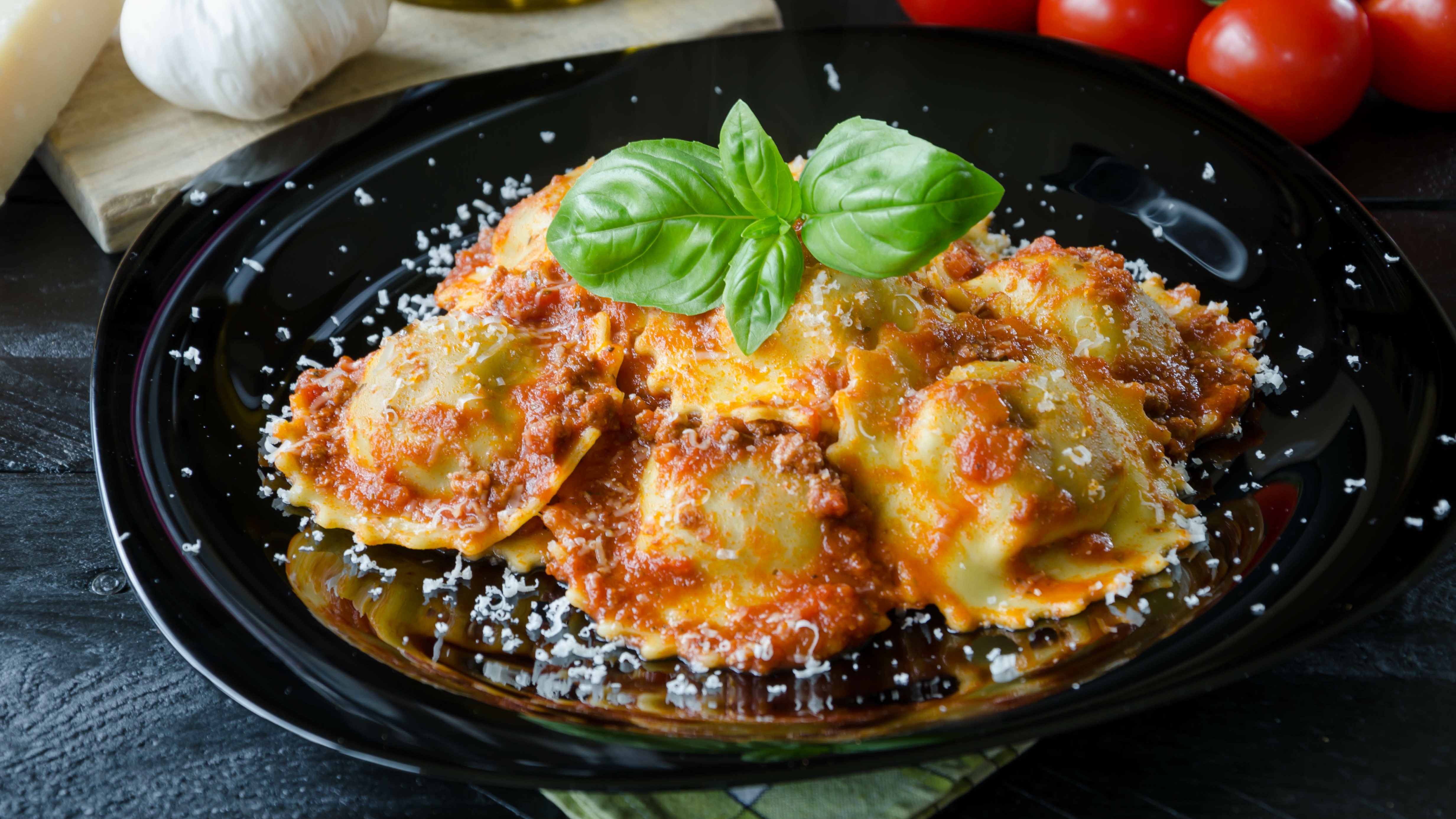 Order Ravioli Meat Sauce food online from The Pasta store, San Francisco on bringmethat.com