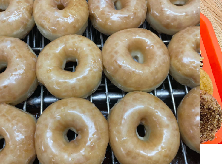 Order Glazed Donut food online from Duke Donuts store, Fort Worth on bringmethat.com