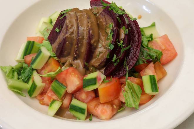Order Beet salad food online from Mejana store, Arlington on bringmethat.com