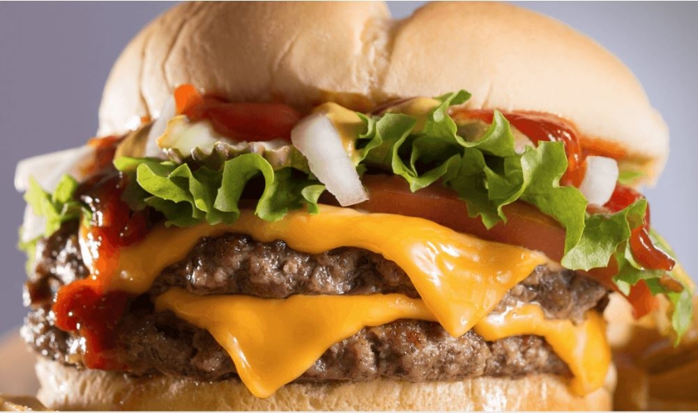 Order Double Deluxe Cheeseburger food online from The General Store store, Lewes on bringmethat.com