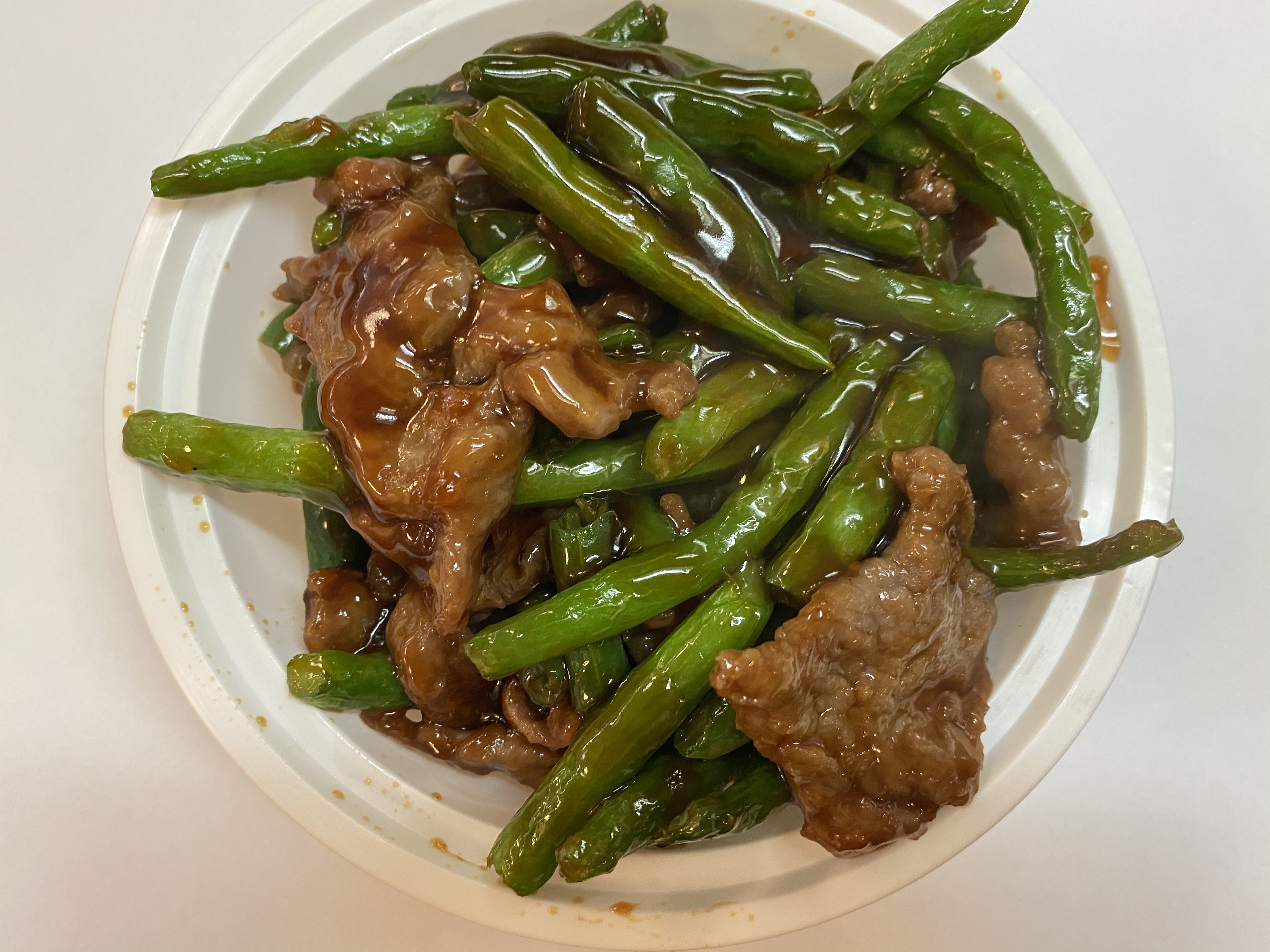 Order Beef with String Bean food online from New Hunan Wok store, Brooklyn on bringmethat.com