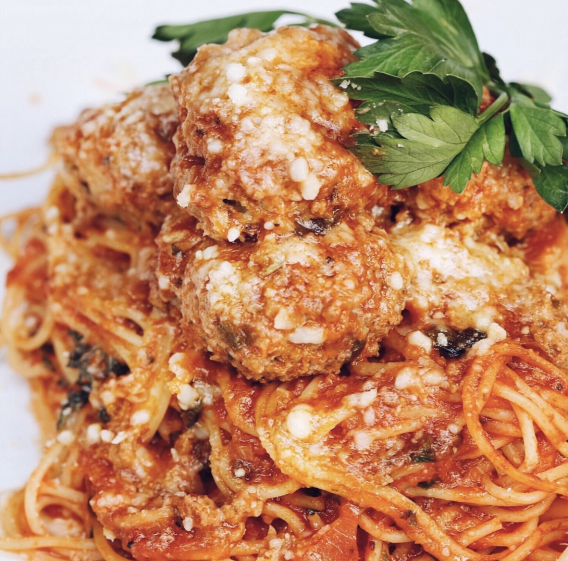 Order Spaghetti & Meatballs food online from Marmalade Cafe store, Sherman Oaks on bringmethat.com