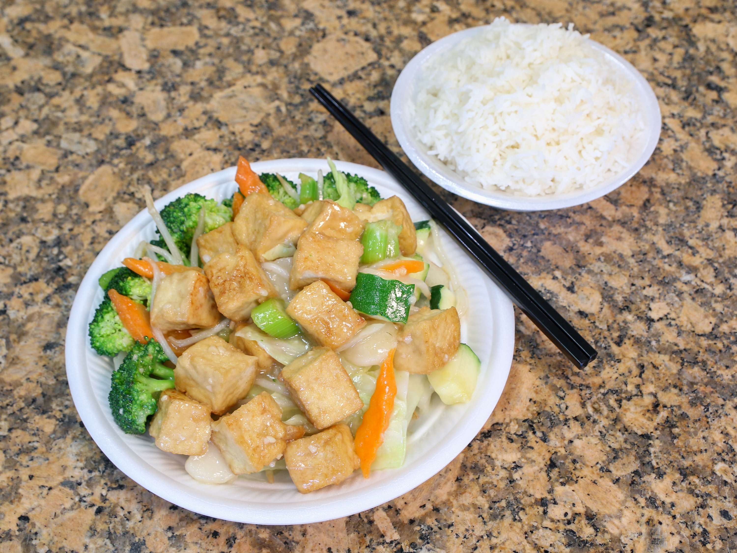 Order 15. Tofu Vegetable food online from Panda Palace store, Murrieta on bringmethat.com