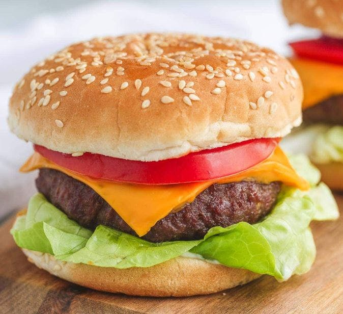Order Cheeseburger - Burger food online from Lunetta pizza store, New York on bringmethat.com