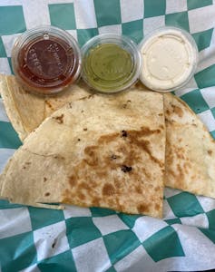 Order 8. Cheese Quesadilla food online from The Lunchbox store, Radcliff on bringmethat.com