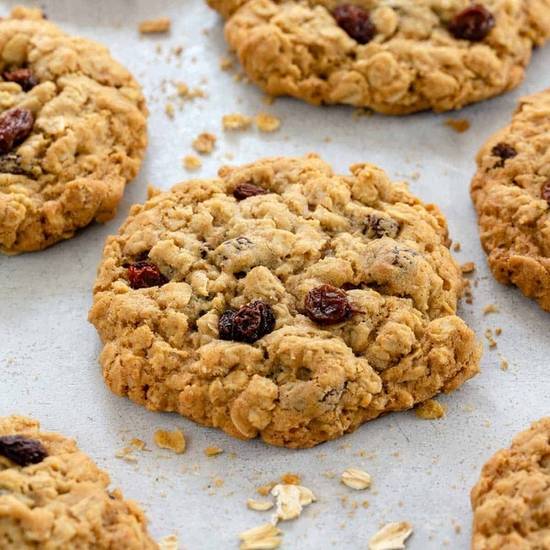 Order Oatmeal Raisin Cookie food online from Get Fruity Cafe store, College Park on bringmethat.com