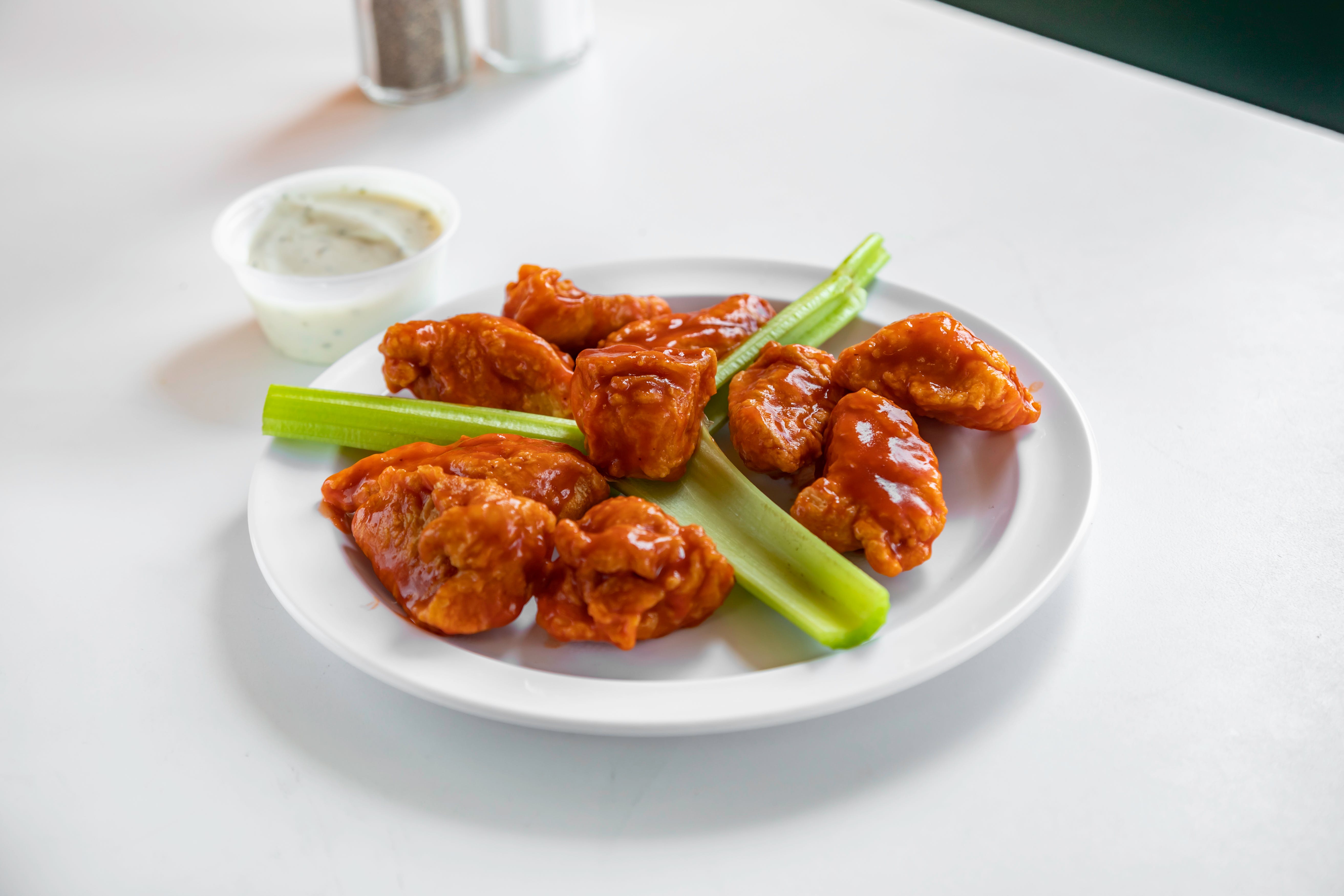 Order Boneless Wings - 16 Pieces food online from Boston Bay Pizza 2 store, Westfield on bringmethat.com