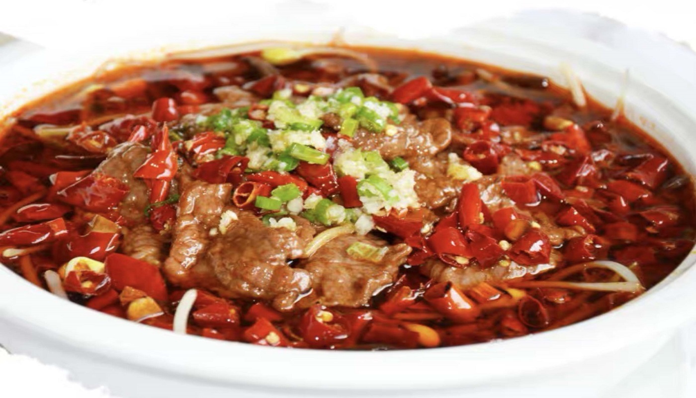 Order Spicy Boiled Beef 水煮牛肉 food online from Sichuan Tasty store, San Francisco on bringmethat.com