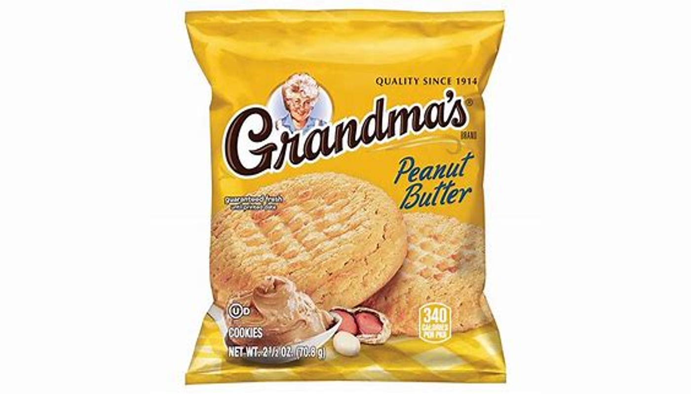 Order GRANDMA'S® Peanut Butter Cookies (2 pack) food online from Neomunch store, Warren on bringmethat.com