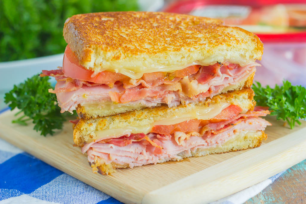 Order Grilled Ham & Cheese food online from Akh's Cafe store, San Francisco on bringmethat.com