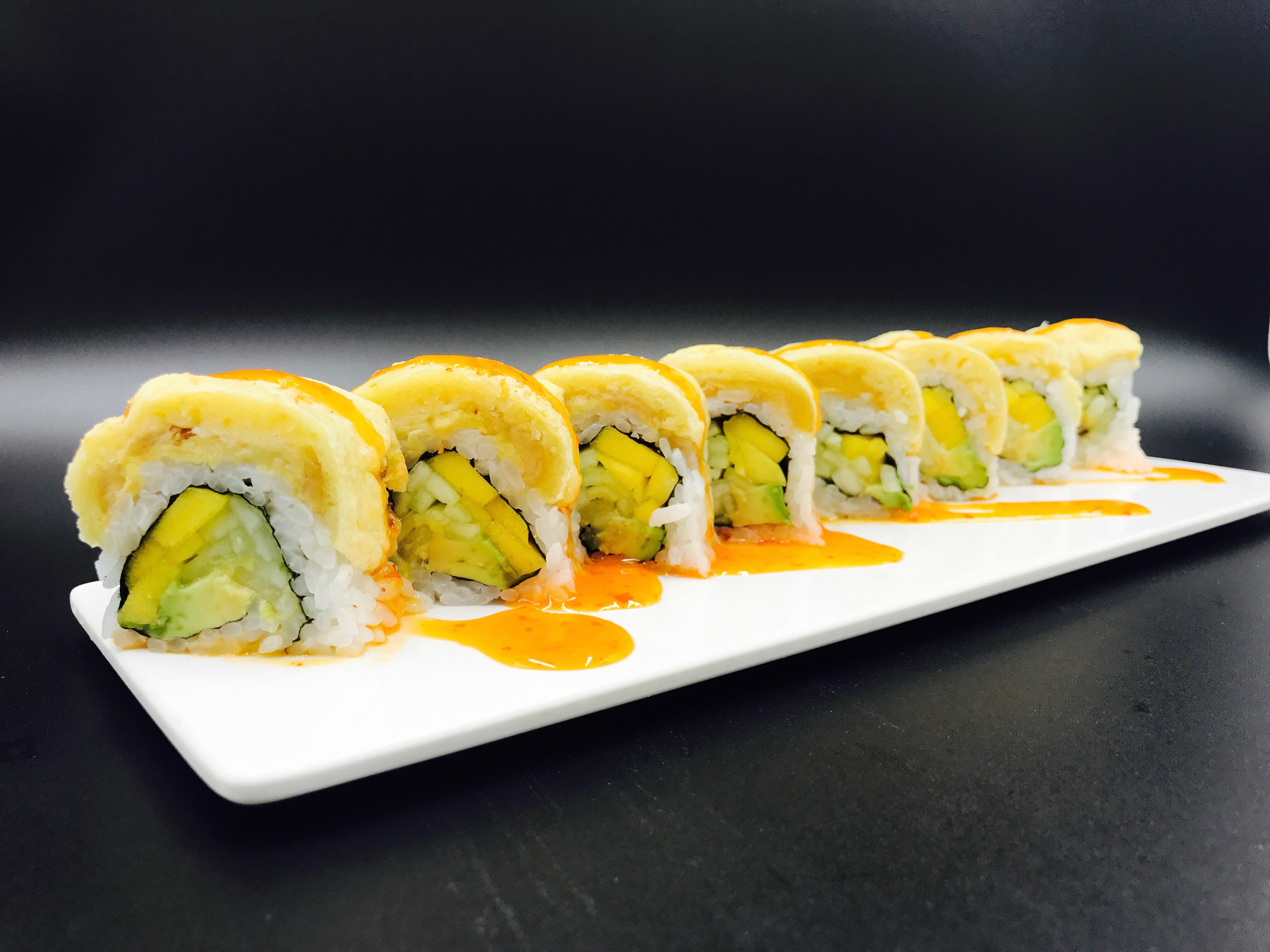 Order Waterfront Roll food online from Sushi King store, Charlottesville on bringmethat.com
