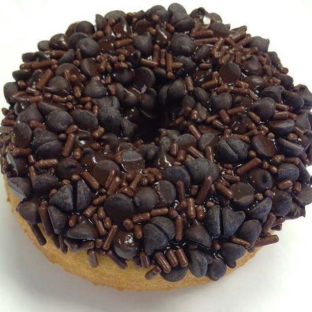 Order Chocolate Coma Donut food online from Desert Donuts store, Phoenix on bringmethat.com