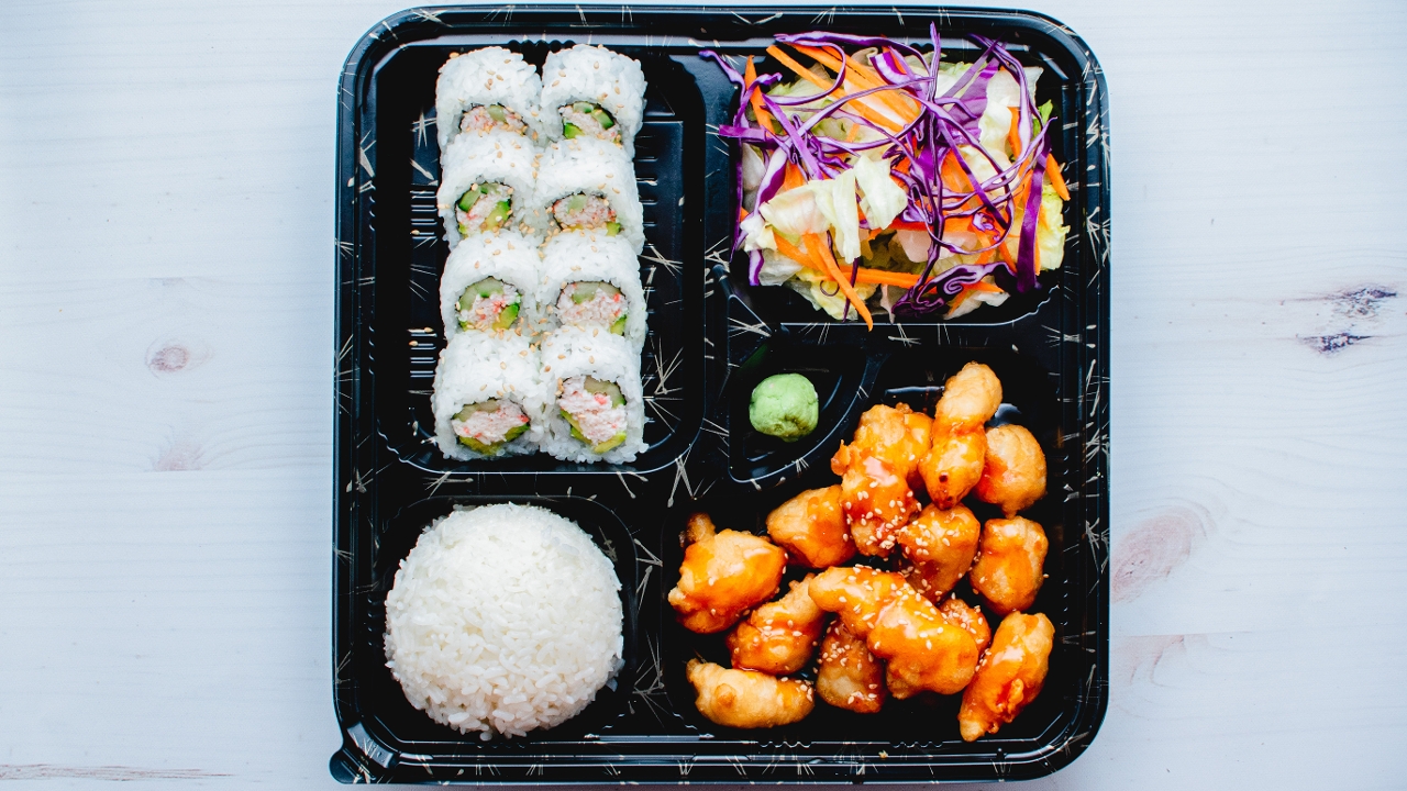 Order All-In-One Bento food online from Bento & Noodles store, Chula Vista on bringmethat.com