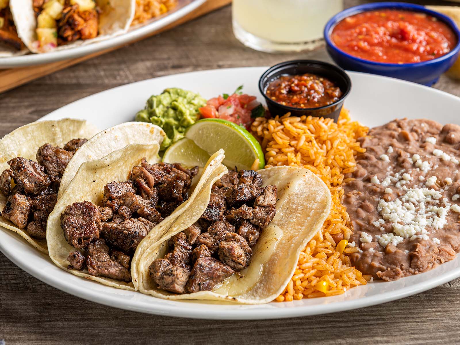 Order Tacos al Carbon food online from On The Border store, Las Vegas on bringmethat.com