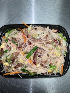Order 41. Roast Pork Rice Noodles 叉烧米粉 food online from Moon Wok store, Lenexa on bringmethat.com
