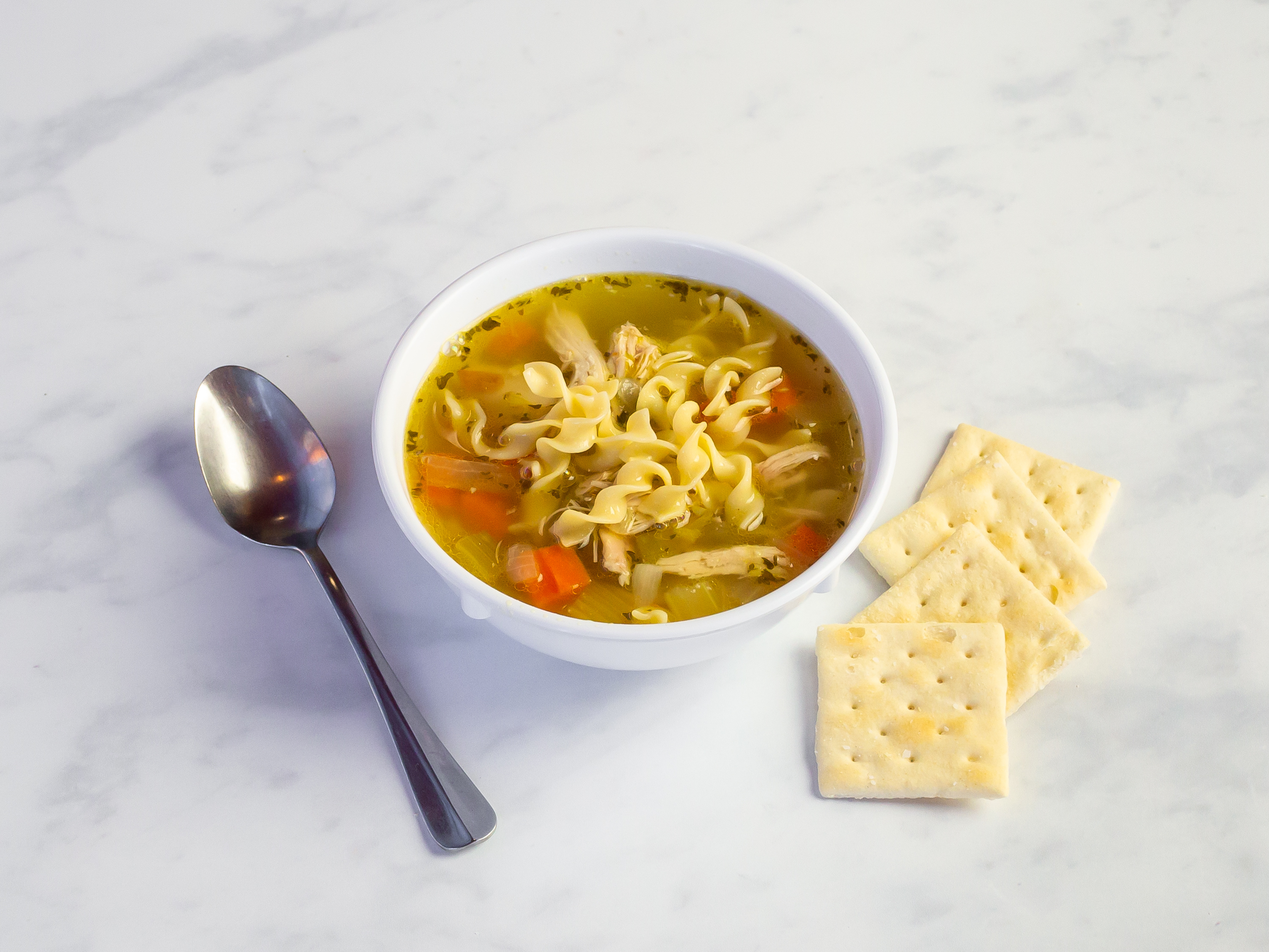 Order Chicken Noodle Soup food online from The Pit Stop store, Merrick on bringmethat.com