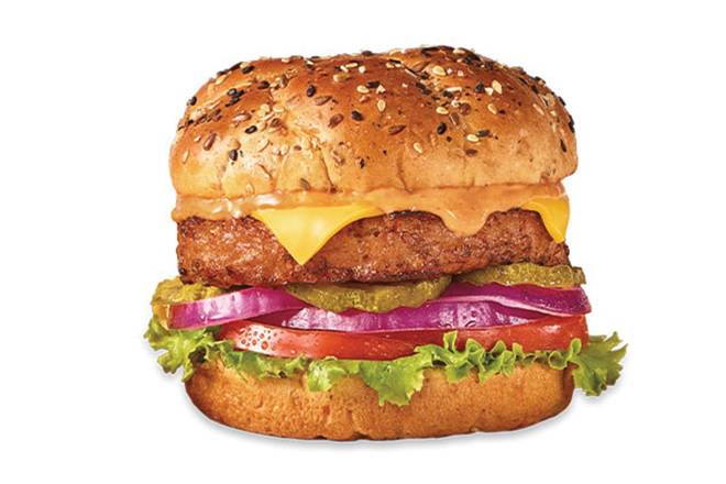 Order Build Me Up Beyond Burger food online from The Burger Den store, Lehi on bringmethat.com