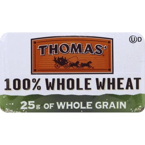 Order Thomas' · Whole Wheat English Muffins (6 muffins) food online from Safeway store, Rehoboth Beach on bringmethat.com