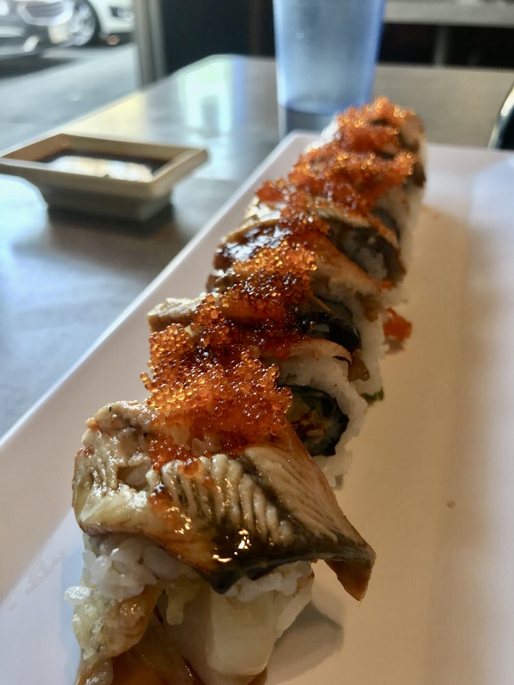 Order Unagi Lover Roll food online from Tgi Sushi store, San Jose on bringmethat.com