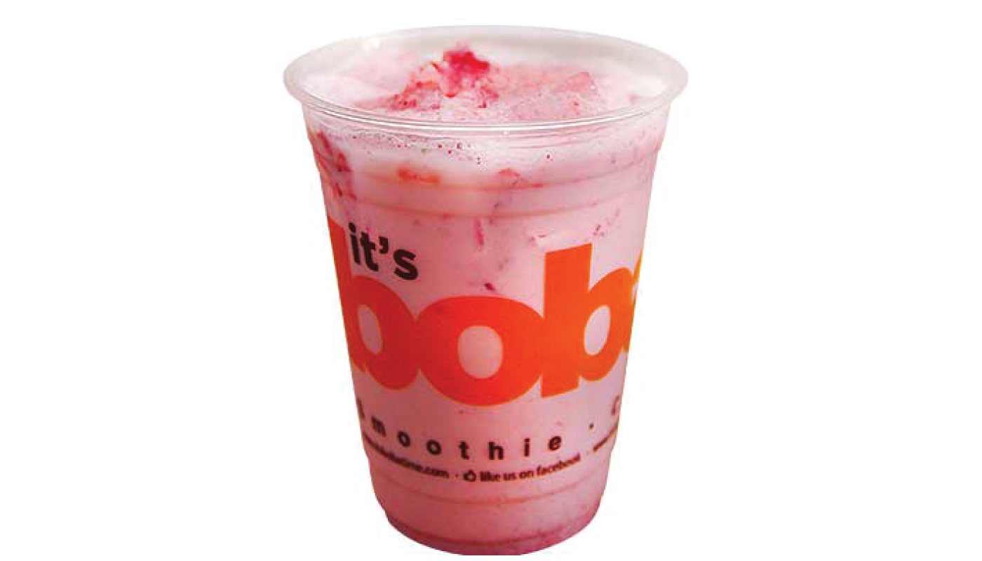 Order Iced Strawberry Milk Tea food online from Boba Time store, Simi Valley on bringmethat.com