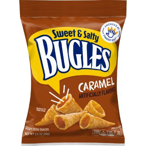 Order Bugles Sweet & Salty Caramel 3.5oz food online from 7-Eleven store, Bloomsburg on bringmethat.com