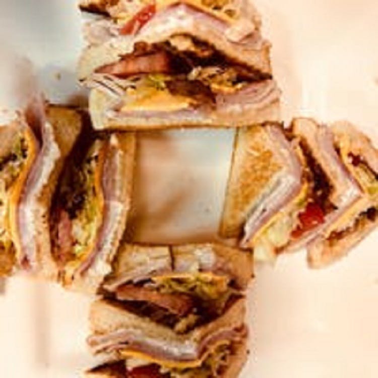 Order Club Sandwich - Sandwich food online from New York Flying Pizza store, Bridgewater on bringmethat.com