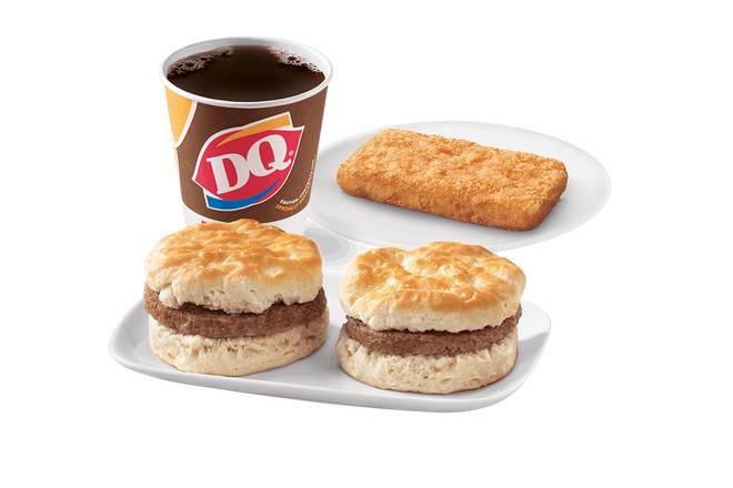 Order Biscuit Sandwich Twin Pack Combo food online from Dairy Queen store, Holly Springs on bringmethat.com