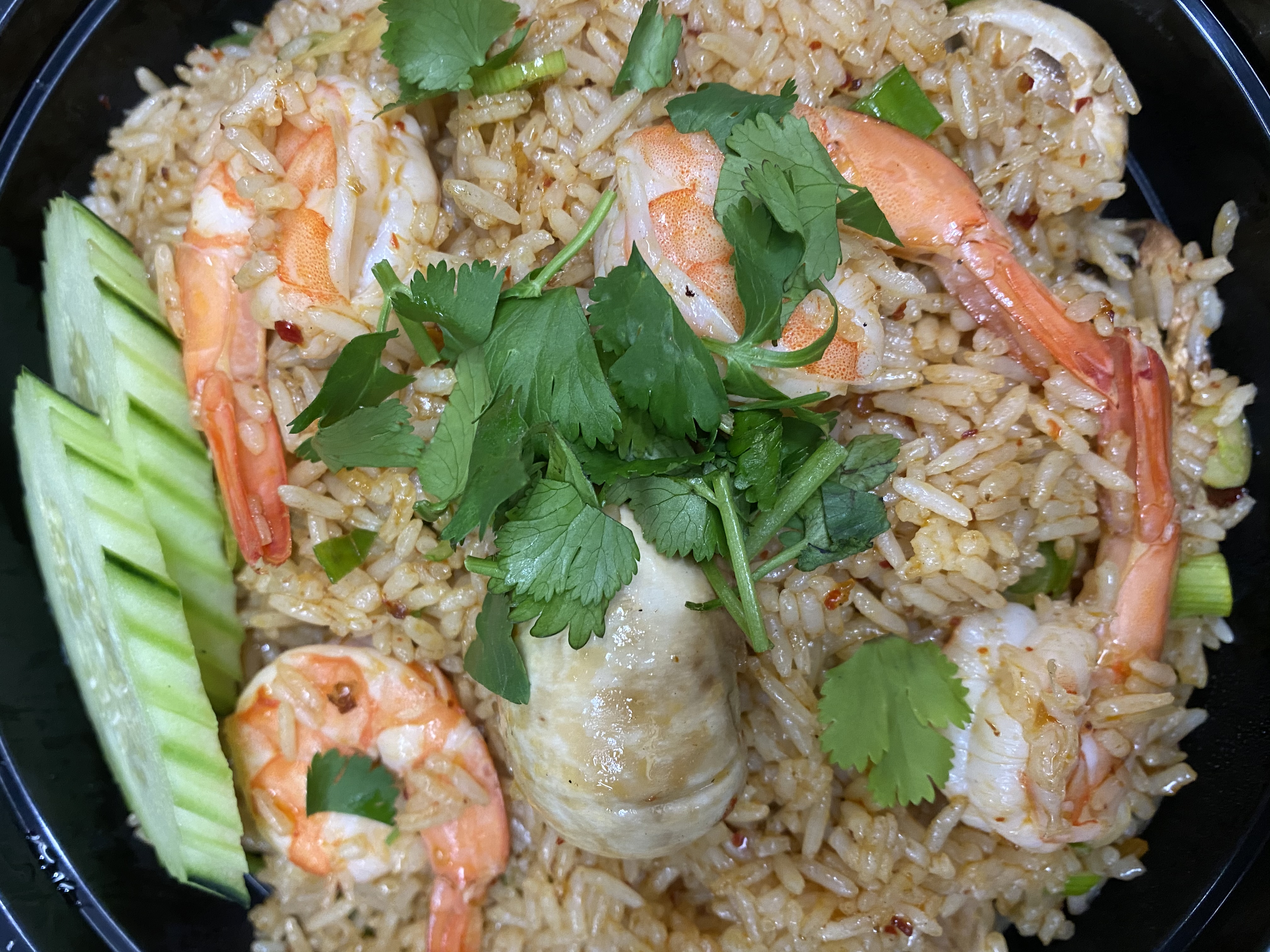 Order Shrimp Tom-Yum Fried Rice  food online from Lucky Deli store, Los Angeles on bringmethat.com