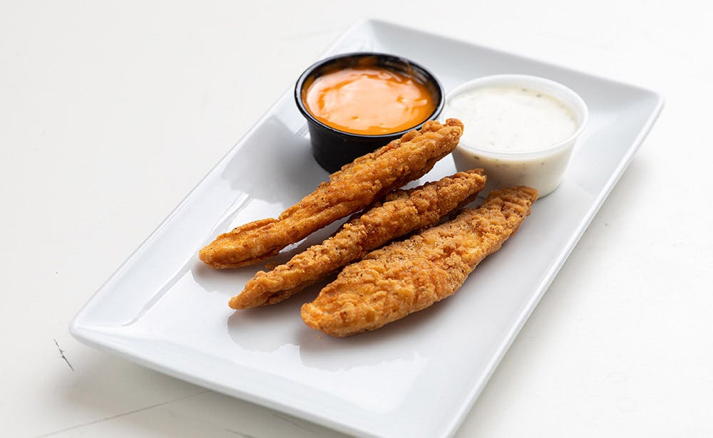 Order Chicken Fingers - 3 Pieces food online from Calz Pizza store, Norfolk on bringmethat.com