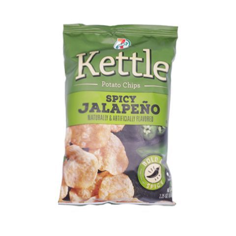 Order 7 Select Kettle Spicy Jalapeno Potato Chips 2.25oz food online from 7-Eleven store, Warren on bringmethat.com