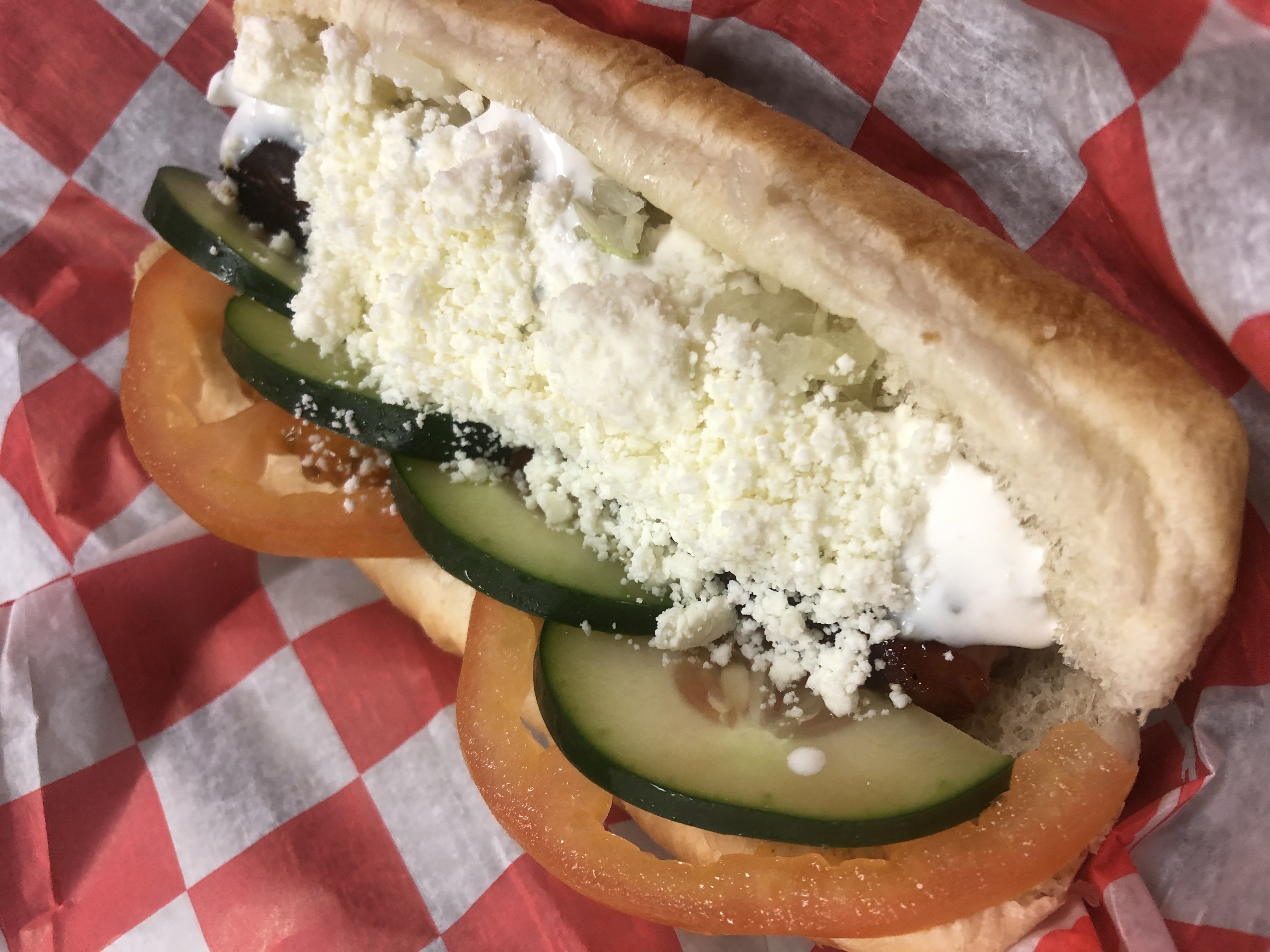 Order Jimmy the Greek food online from Dog Daze Gourmet Hot Dogs store, Canton on bringmethat.com