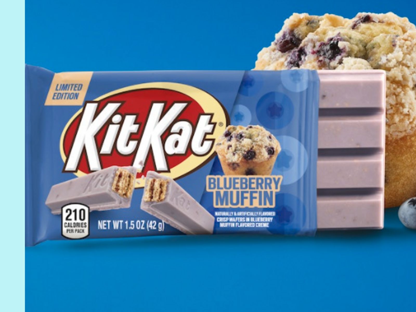 Order Kit-Kat ~ Blueberry Muffin food online from Presotea store, San Diego on bringmethat.com