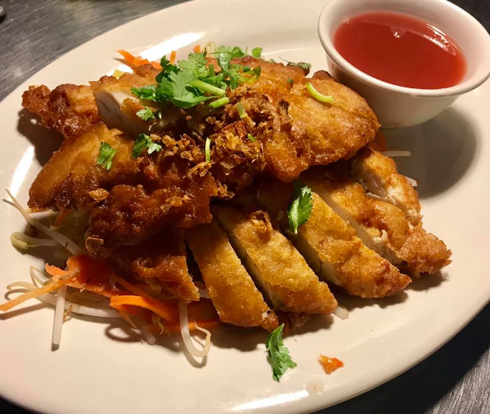 Order Crispy Chicken food online from Pho Hoang Restaurant store, Houston on bringmethat.com