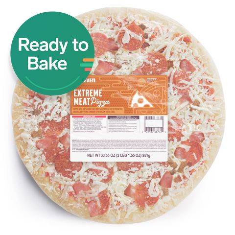 Order Ready to Bake Pizza - 7 Meat food online from 7-Eleven store, Del Mar on bringmethat.com