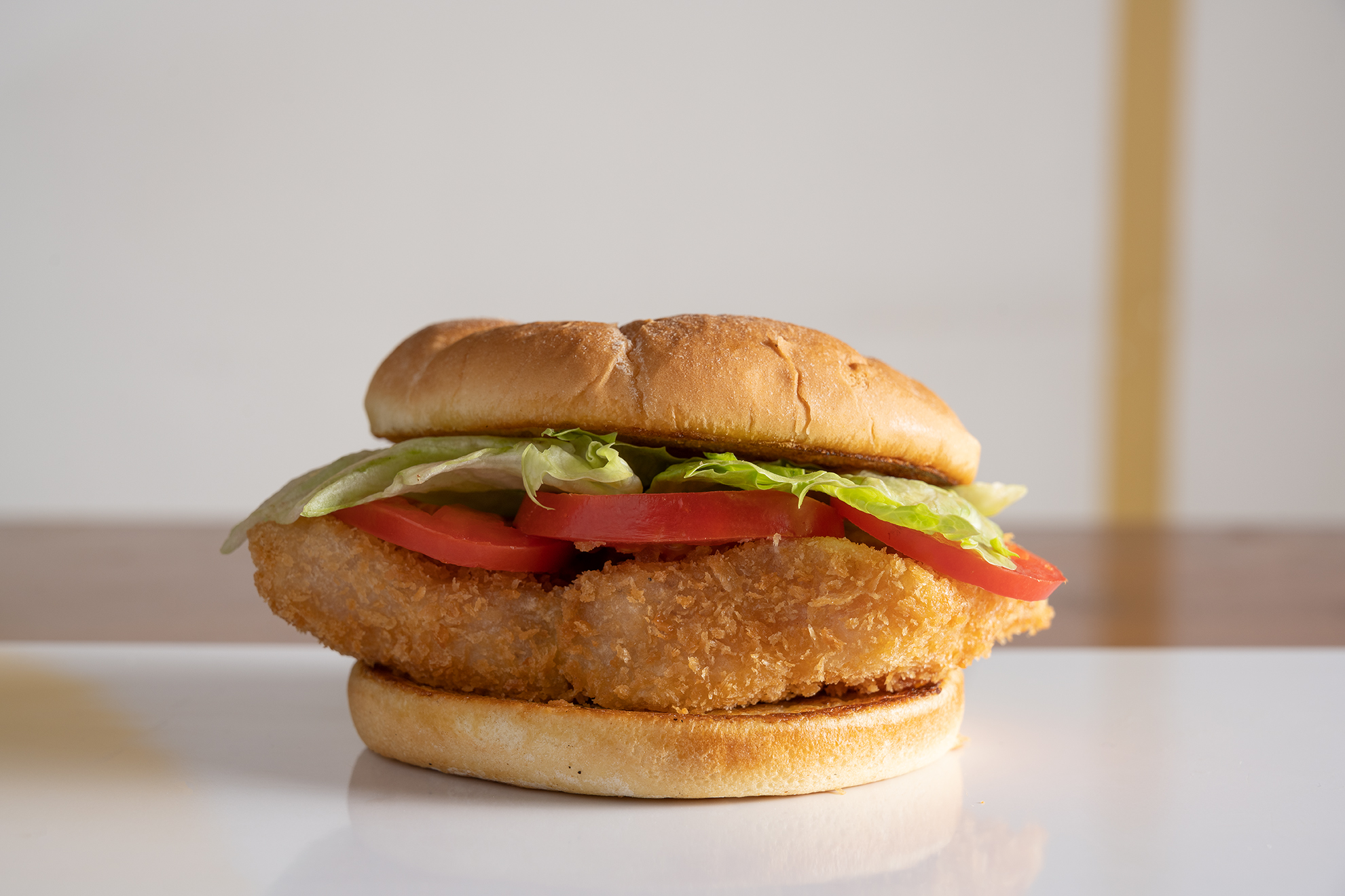 Order A3) Cheshire Cat's Fish Burger food online from Alice St Bakery Café store, Oakland on bringmethat.com