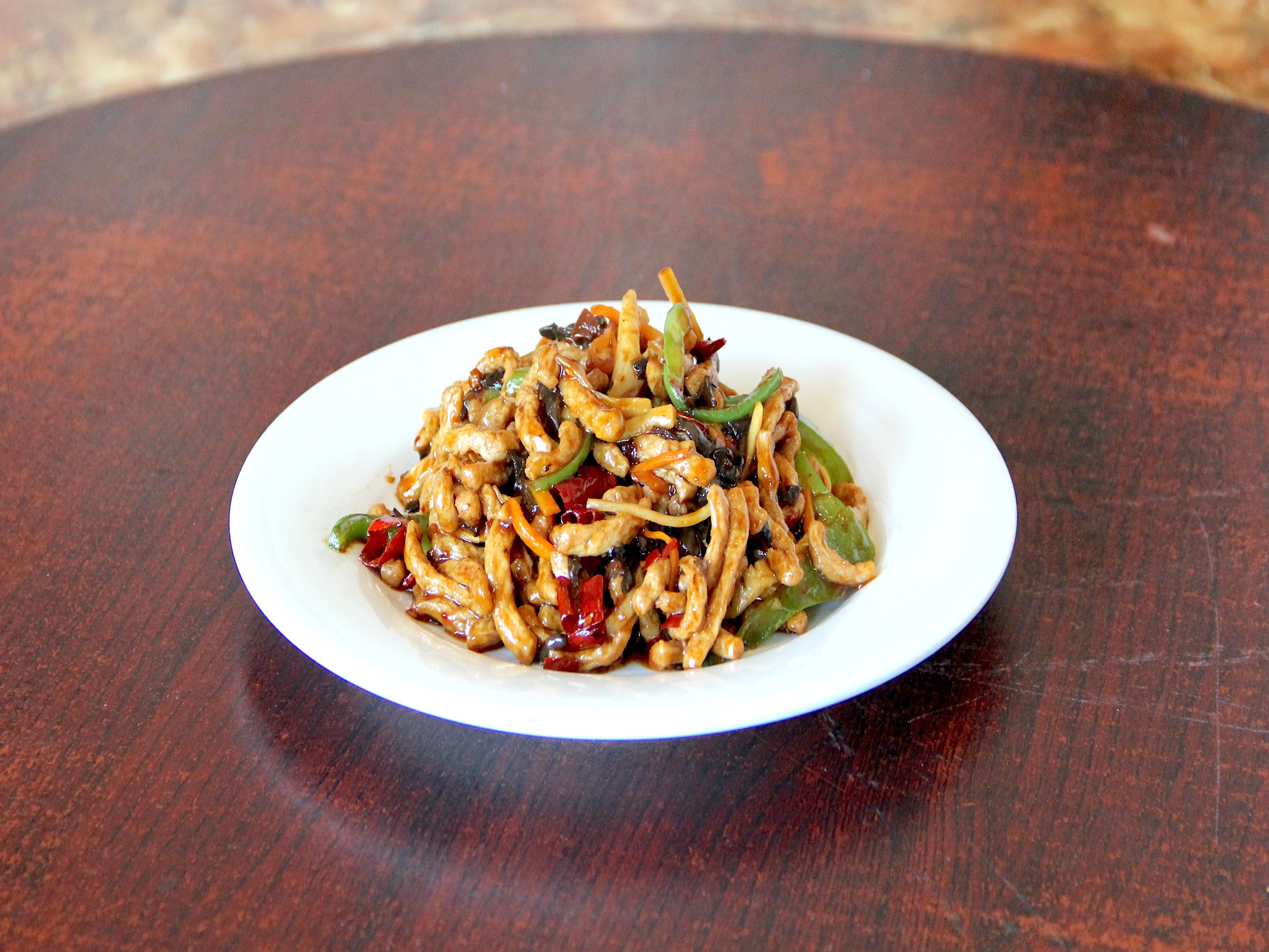Order Veggie Szechuan Pork food online from House Of Fortune Vegetarian store, Chino on bringmethat.com