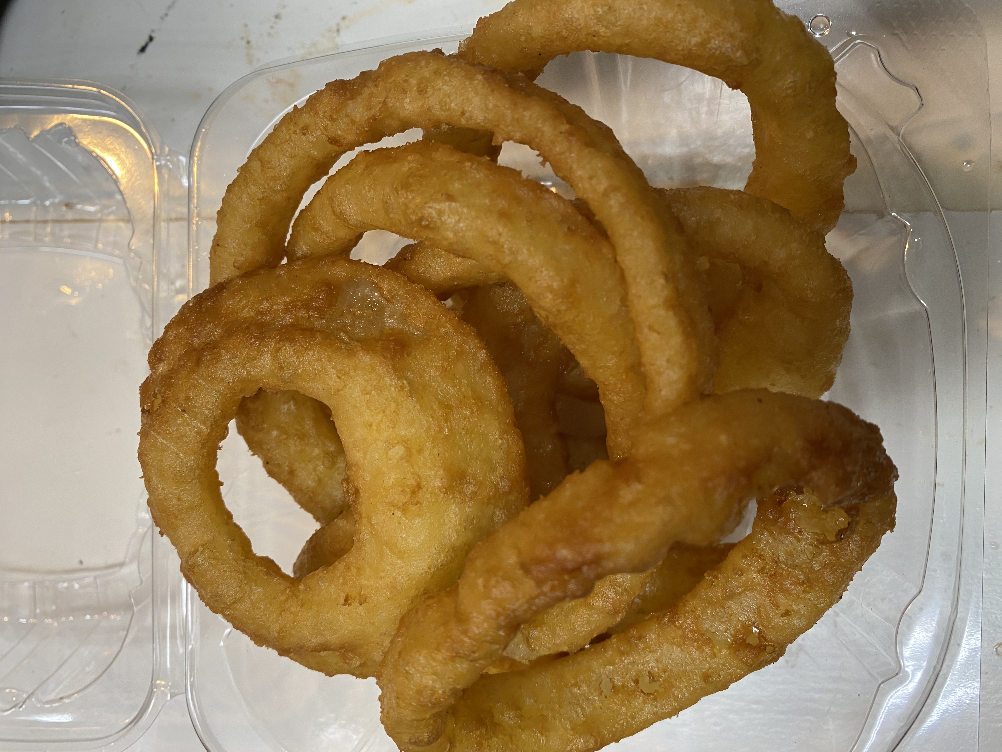 Order Onion Rings food online from Vinny's Pizzeria store, Corona on bringmethat.com