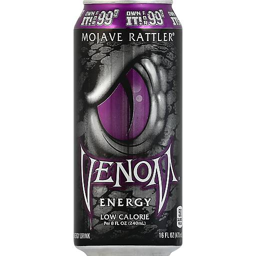 Order Venom Mojave Rattler Energy Drink food online from Lone Star store, Princeton on bringmethat.com