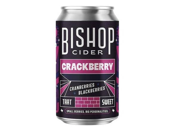 Order Bishop Cider Crackberry - 6x 12oz Cans food online from Goody Goody Liquor Parent store, Dallas on bringmethat.com