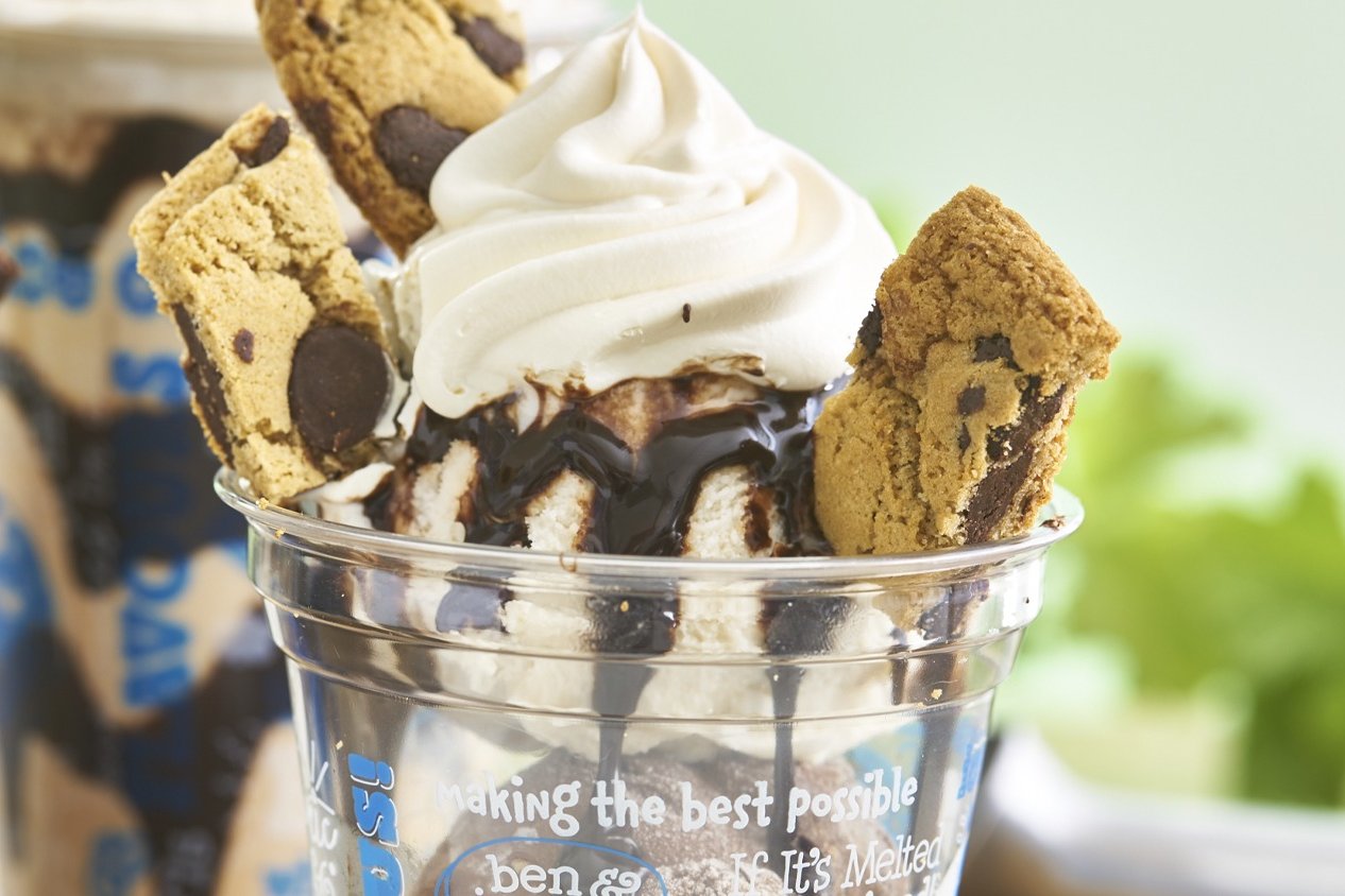 Order Cookie Cookie Sundae food online from Ben & Jerry's store, Plano on bringmethat.com