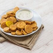 Order Fried Pickle Slices food online from Chicken Express store, Ennis on bringmethat.com
